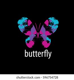 vector butterfly logo