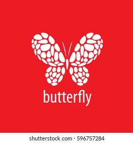 vector butterfly logo