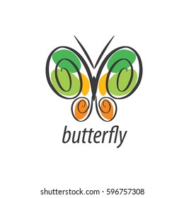 vector butterfly logo