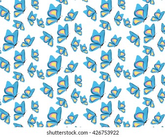 Vector Butterfly pattern 