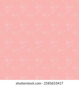 Vector butterfly seamless repeat pattern background pink cute pattern