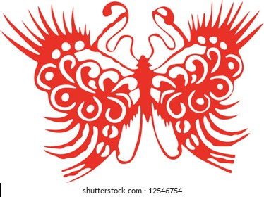 Vector of butterfly-11