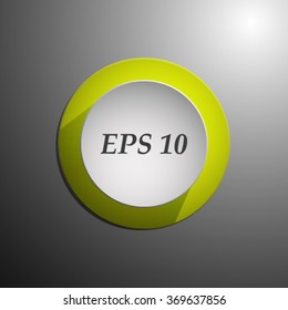Vector button. eps 10