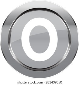 Vector button number "0"
