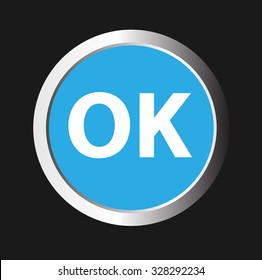 Vector Button ok