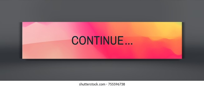Vector button for online sale. Banner web template.