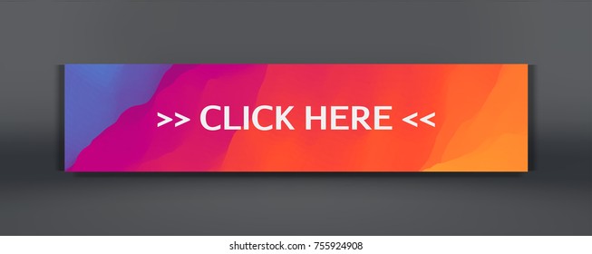 Vector button for online sale. Banner web template.