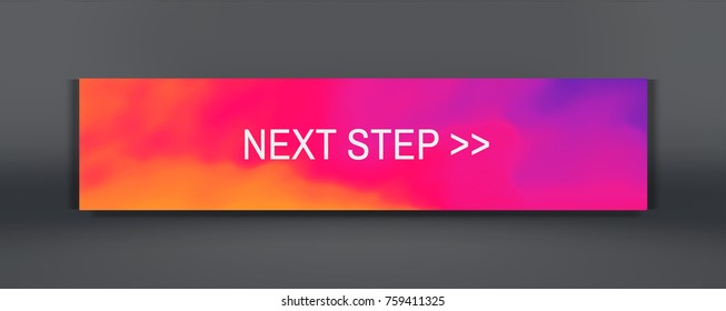 Vector button for online sale. Banner web template.