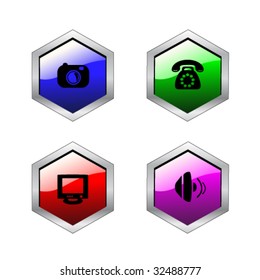 Vector buttons
