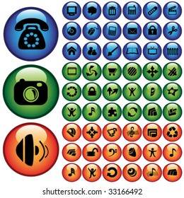 Vector buttons