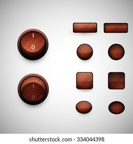 vector buttons