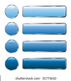 vector buttons for web and computing