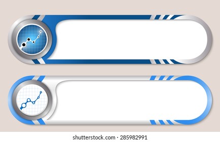 Vector buttons for your text and graph
