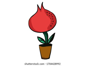 
Vector de cactus y hojas Colección de plantas exóticas Los elementos decorativos naturales están aislados en un fondo blanco.