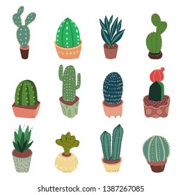 vector cactus,cute tree,love sun,easy to care,make our room cute and fresh