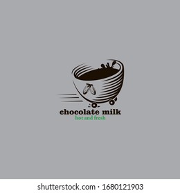 
vector cafe chocolate logo design
