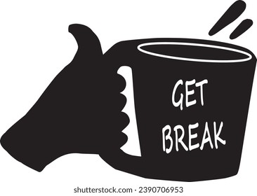 Vector cafe house doodles coffee stickers, cafeteria, line art vector, coffee cup, favorite, stickers for coffee shop, get break, stamp
 