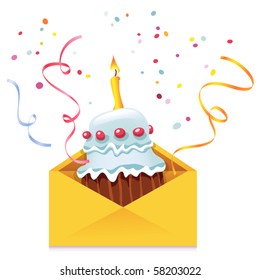 Vector Cake in Envelope