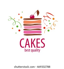 Vector Cake Logo Stock Vector (Royalty Free) 469332788 | Shutterstock