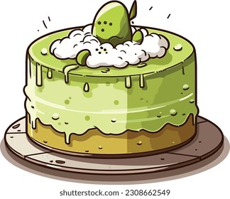 Vector Cakes and Sweets,Cartoon Cake, illustration