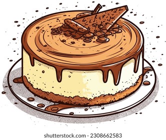 Vector Cakes and Sweets,Cartoon Cake, illustration