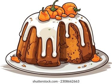 Vector Cakes and Sweets,Cartoon Cake, illustration
