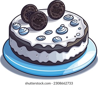 Vector Cakes and Sweets,Cartoon Cake, illustration