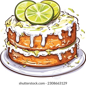 Vector Cakes and Sweets,Cartoon Cake, illustration