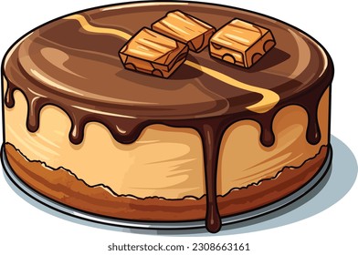 Vector Cakes and Sweets,Cartoon Cake, illustration