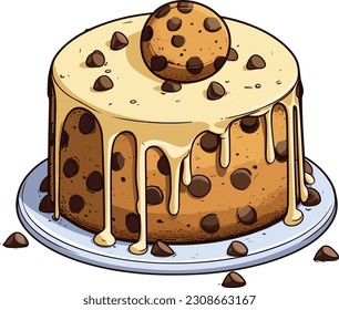 Vector Cakes and Sweets,Cartoon Cake, illustration