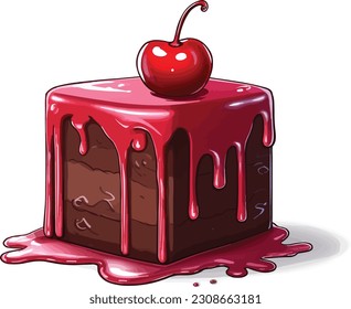 Vector Cakes and Sweets,Cartoon Cake, illustration