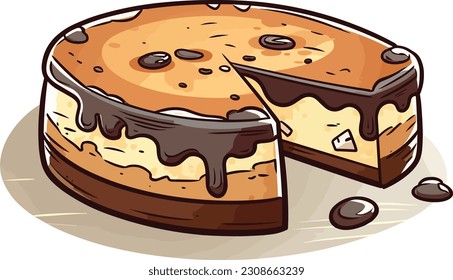 Vector Cakes and Sweets,Cartoon Cake, illustration