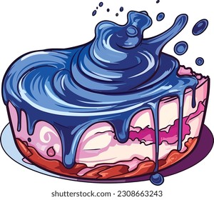 Vector Cakes and Sweets,Cartoon Cake, illustration