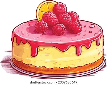 Vector Cakes and Sweets,Cartoon Cake, illustration
