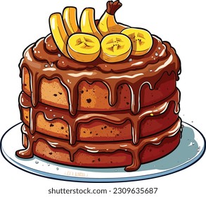 Vector Cakes and Sweets,Cartoon Cake, illustration