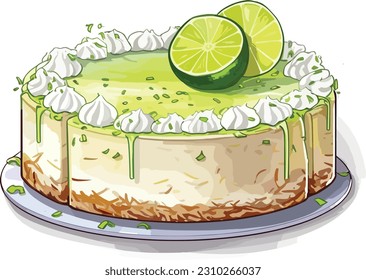 Vector Cakes and Sweets,Cartoon Cake, illustration