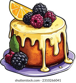 Vector Cakes and Sweets,Cartoon Cake, illustration