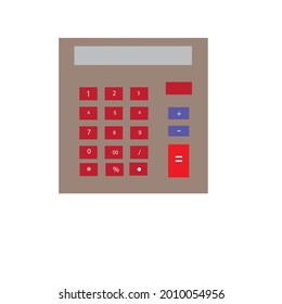 vector calculator or digital minimalist calculator