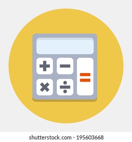 Vector calculator icon