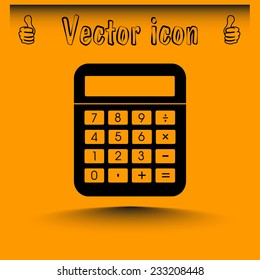 vector calculator icon 