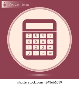 vector calculator icon 