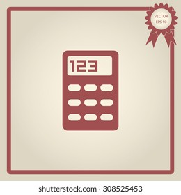 vector calculator icon
