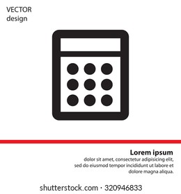 vector calculator icon