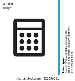 vector calculator icon
