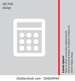 vector calculator icon