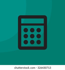 vector calculator icon