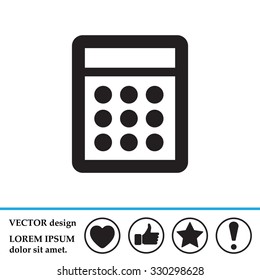 vector calculator icon