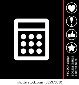vector calculator icon