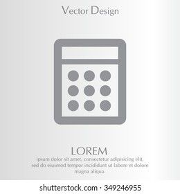 vector calculator icon