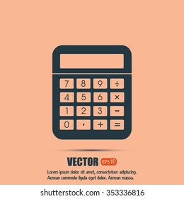 vector calculator icon 